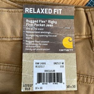 Brand new Carhartt mens pants